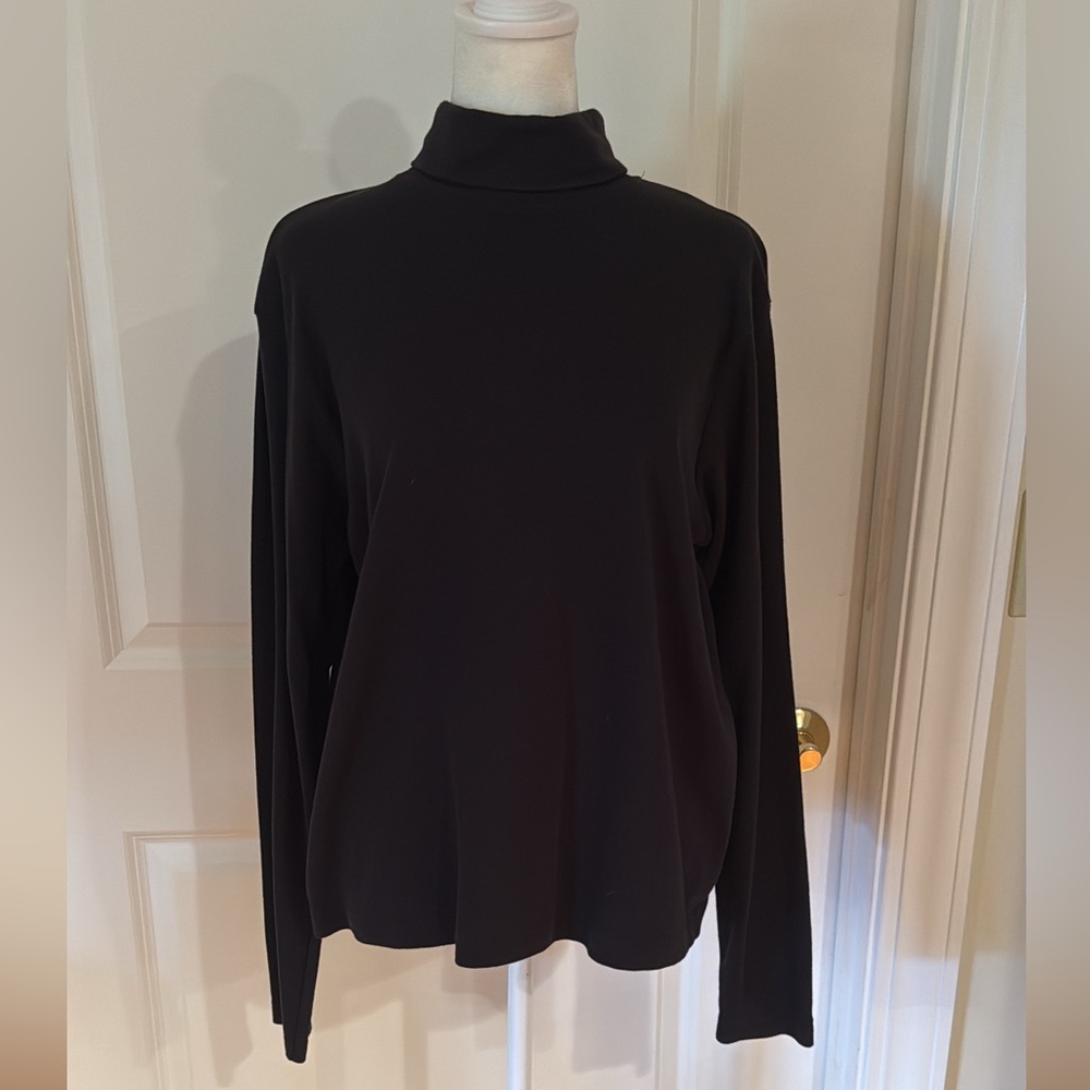 Vintage 90's Black Turtleneck